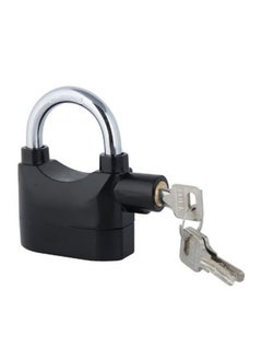 Buy Alarm Lock Anti Theft Security System Black 9.5x4.2x7centimeter in UAE