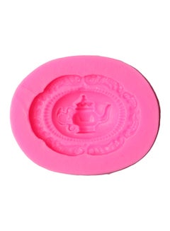 اشتري Silicone Vintage Teapot Shaped Cake Mold لون وردي 2.6x3.8 سنتيمتر في الامارات