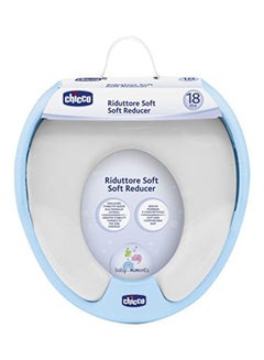 Buy Soft Toilet Trainer - Blue/White in Saudi Arabia