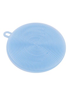 Buy Double Sided Dish Washing Scrub Blue in Saudi Arabia