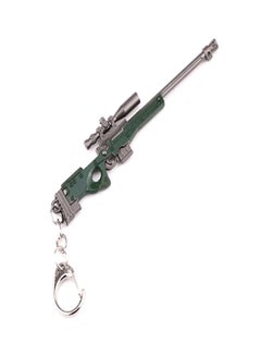 Buy PUBG Cosplay Weapons Gun Model Key Chain Green/Grey in UAE