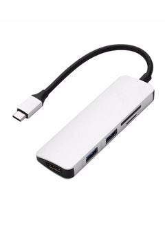 Buy Type C To HDMI Adapter White in UAE