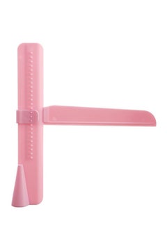 Buy 2-Piece Adjustable Height Scraper Pink 23.5*20.5centimeter in UAE