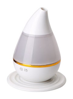 Buy Ultra-Quiet Ultrasonic Air Humidifier 3D Effect Aromatherapy Diffuser White in Saudi Arabia