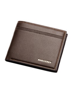 اشتري Brown Lychee Pattern Business Wallet في الامارات