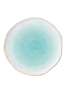 Buy Dish Plate Light Green 26centimeter in UAE