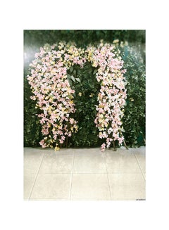 Buy Flower Wall Photography Background Multicolour in Saudi Arabia