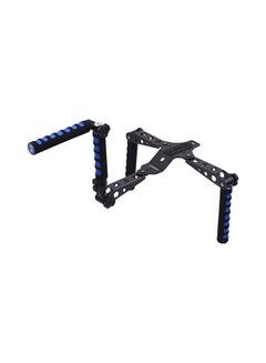 Buy Handheld Grip Shoulder Mount Stabilizer Black/Blue in Saudi Arabia