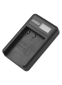 Buy LCD Camera Battery Charger Black in Saudi Arabia