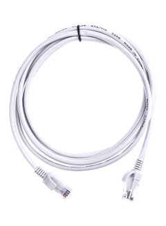 Buy 1.5m/4.9ft Computer Ethernet Cable Lan Network RJ45 Patch Cable Cord for PC White in Saudi Arabia