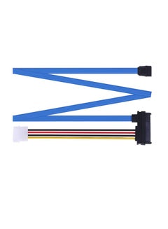Buy Mini 36Pin SAS to 29Pin SATA Server Data Cable with 4Pin IDE Power Cable Multicolour in Saudi Arabia