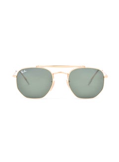 Buy Marshal Anti-Glare Hexagonal Sunglasses - Lens Size : 51 mm in Saudi Arabia