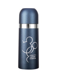 اشتري Thermal Insulated Vacuum Water Bottle Dark Blue/Silver/White 6.6x6.6x24.8centimeter في مصر