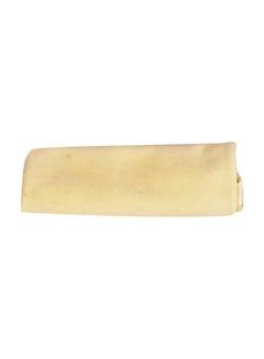 Buy Natural Chamois Leather Car Cleaning Cloth Washing Suede Absorbent Towel Beige 36x60x4centimeter in Egypt