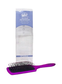 Buy Paddle Hair Brush Purple/Black in UAE