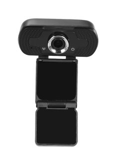 Buy USB Webcam With Mic Black in Saudi Arabia
