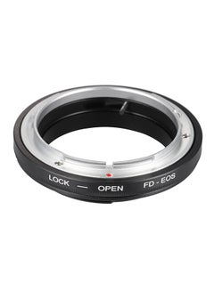 اشتري Adapter Ring Lens Mount For Canon FD Lens أسود في الامارات