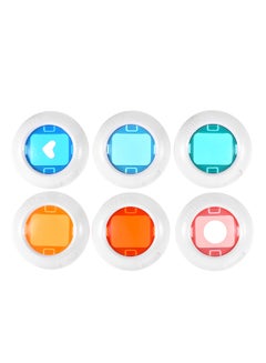Buy 6-Piece Mini Close Up Lens Set For Instax Mini 7s/8/8/9 Multicolour in Saudi Arabia