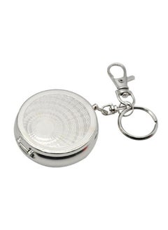 اشتري 1PC Portable Pocket Ashtray Mini Stainless Steel Ashtray with Key Chain فضي في الامارات