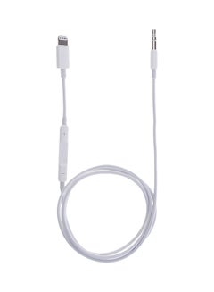 Buy AUX Adapter Cable White in UAE