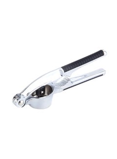 Buy Garlic Press Nut Chrusher Silver/Black in UAE