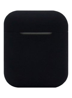 Buy Protective Charging Case Cover For AirPods Black in UAE