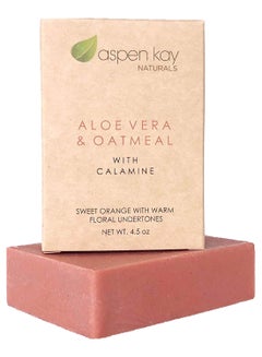 Buy Aloe Vera And Oatmeal Soap Bar 4.5ounce in UAE