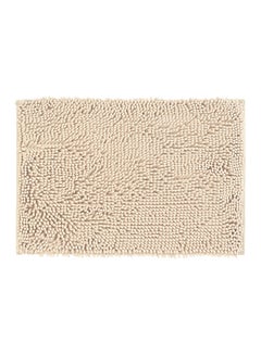 Buy Microfiber Anti-slip Water Absorbent Rug Camel 28.00x7.50x23.00cm in UAE