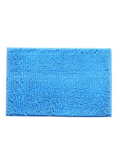 Buy Microfiber Anti-slip Water Absorbent  Square Rug Lake Blue 28.00x7.50x23.00cm in UAE