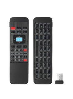 Buy Wireless Keyboard Remote Control For Smart TV Black in Saudi Arabia