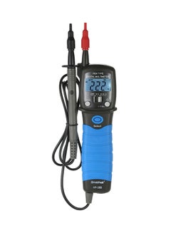 Buy LCD Digital Voltage Diode Temperature Resistance Current Meter Blue 0.217kg in Saudi Arabia