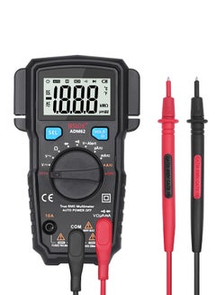 اشتري Multi-Functional Handheld LCD Digital Voltage Current Meter Temperature Resistance Diode Tester أسود 0.248 كغم في الامارات