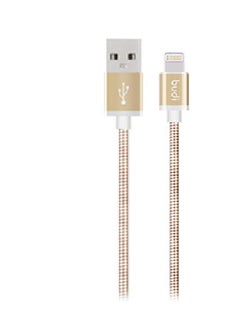 Buy 172 Apple iPhone Metal Cable Gold in Saudi Arabia