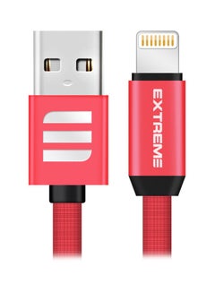 Buy Creative Series Lightning Data Sync Charging Cable Red in Saudi Arabia