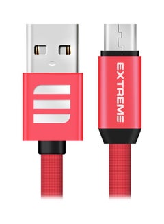 اشتري كابل كرييتيف سيريز Micro USB للشحن ومزامنة البيانات أحمر في السعودية