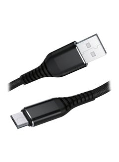 Buy Micro-USB Charging Cable Black/Silver in Saudi Arabia