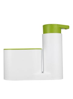 اشتري Liquid Soap Shampoo Dispenser أبيض/أخضر 18x6x16.5 سنتيمتر في الامارات