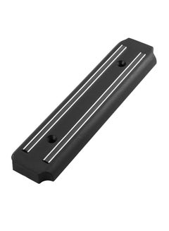 Buy Wall Mounted Magnetic Knife Holder Black 20x5x1.6centimeter in Egypt