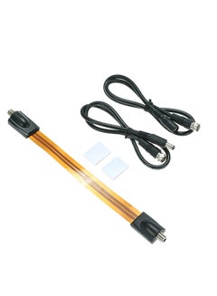 Buy Extreme Slim Flat Power Cable Connector For CCTV Camera Black in UAE