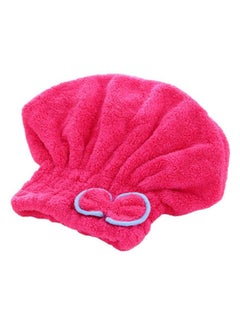 Buy Drying Hair Head Wrap Cap Pink in UAE