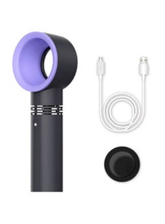 Buy USB Portable Bladeless Cooling Fan YY151701 Black in UAE