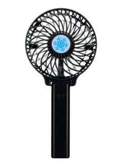 اشتري Foldable Handheld Rechargeable USB  Fan YY135304 أسود في الامارات