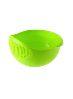 Buy Rice Wash Colander Strainer Sieve Drain Basket Green in Egypt