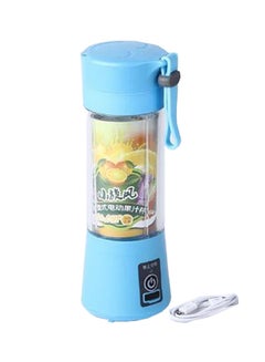 Buy Portable and Rechargeable Battery Juice Blender HTC-122B blue in Saudi Arabia