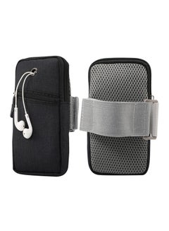 اشتري Universal  Arm Band Phone Bag Case For iPhone/Samsung/Huawei أسود في السعودية