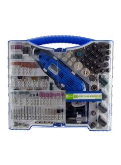 اشتري 254-Piece Rotary Tool And Accessory 220V Blue في السعودية