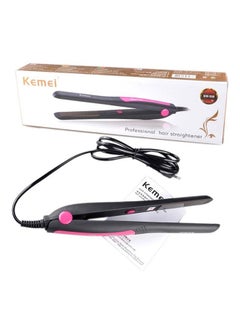 Buy KM-328 Professional Hair Straightener Black/Pink 300grams in Egypt