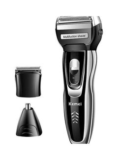 Buy KM-5558 Rechargeable Multi Function Shaver Black in Egypt