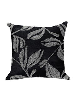 Buy Decorative Pillow Black/Grey 40x40cm in UAE