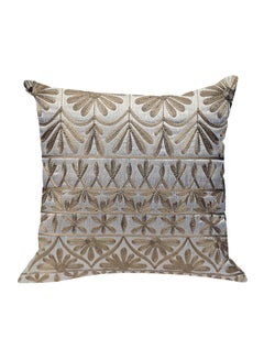 Buy Decorative Pillow Off-White 40x40cm in UAE